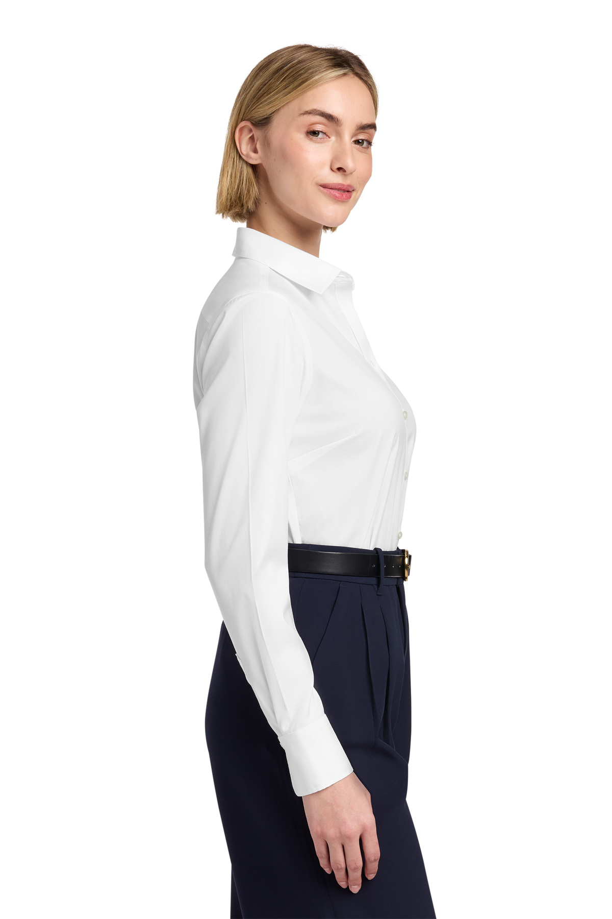 Brooks Brothers Women's Wrinkle-Free Stretch Pinpoint Shirt