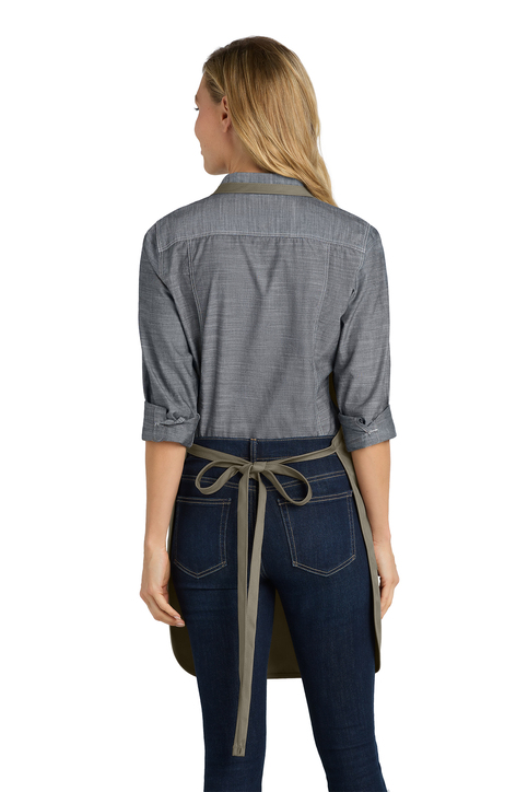 PAN AM エプロン Port Authority Easy Care Full-Length Apron with Stain Release