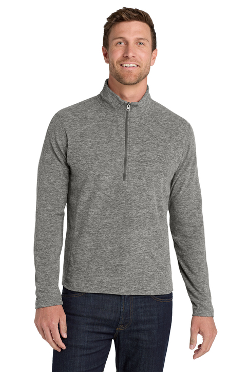 Port Authority Heather Microfleece Full-Zip Jacket | Product | SanMar