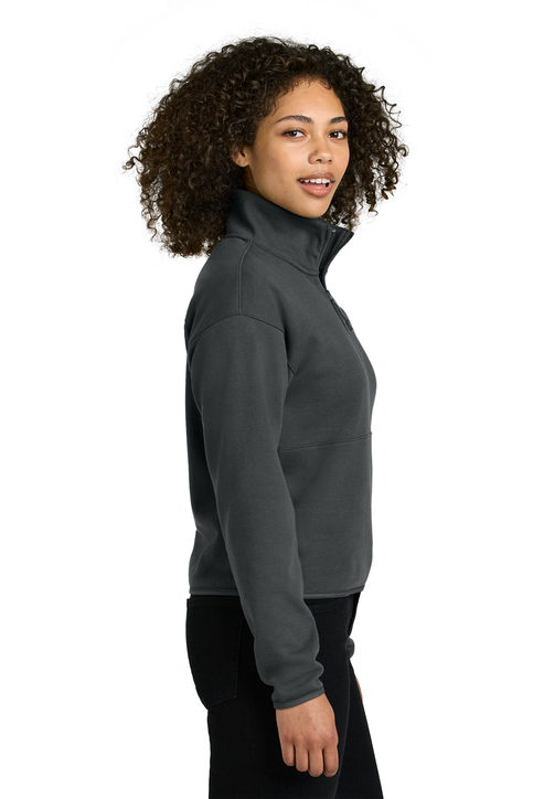 The North Face Women's Double-Knit 1/2-Zip Fleece | Product | SanMar