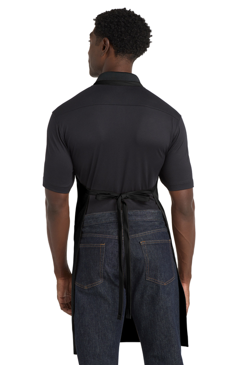 Port Authority Easy Care Extra Long Bib Apron with Stain Release