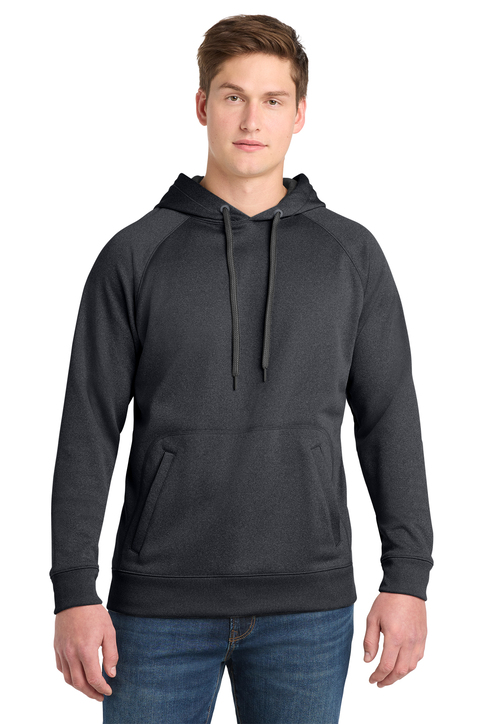 Sport-Tek Tech Fleece Colorblock Full-Zip Hooded Jacket | Product