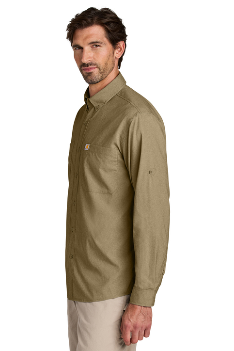 Carhartt Force Sun Defender Long Sleeve Shirt | Product | SanMar