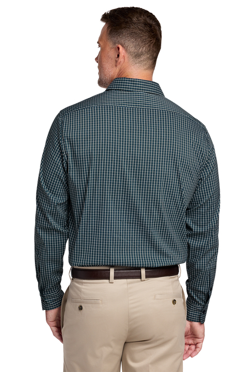 Brooks Brothers Tech Stretch Patterned Shirt | Product | SanMar