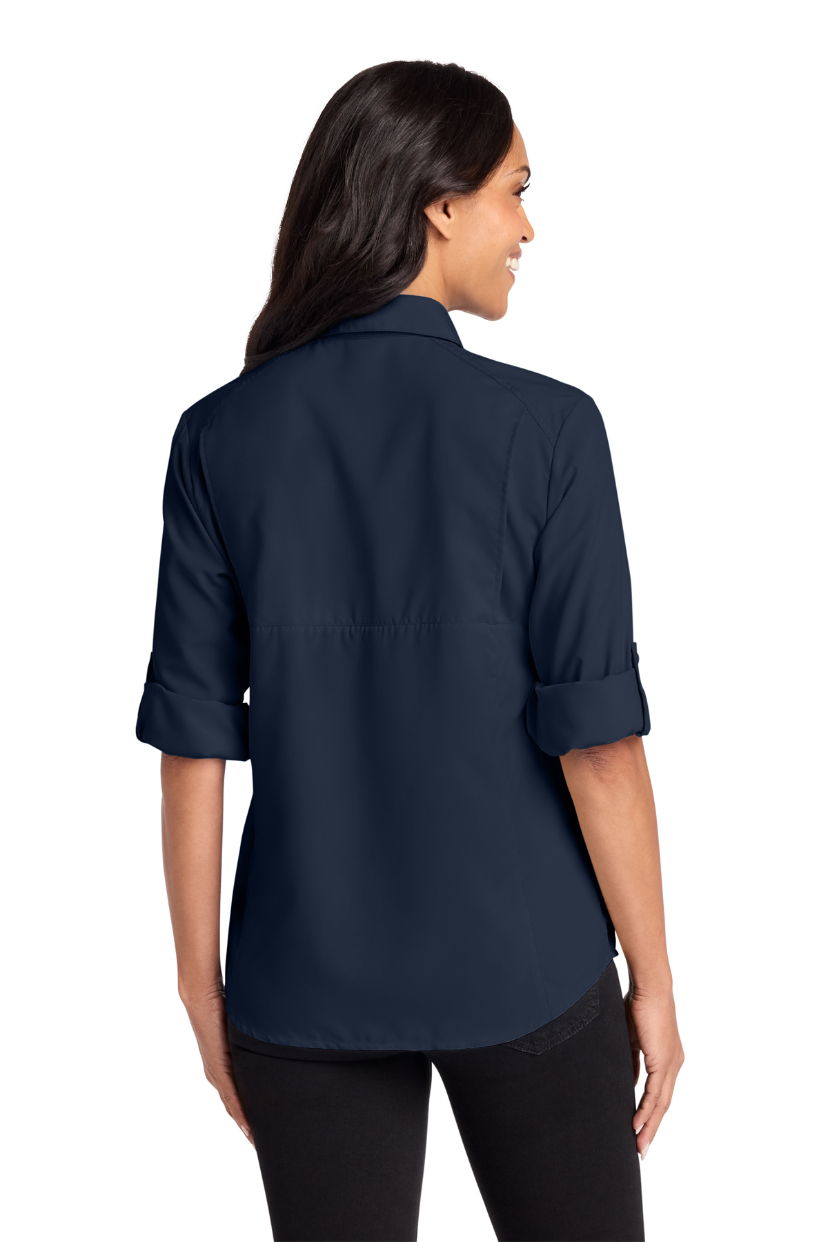 Port Authority Women's Long Sleeve UV Daybreak Shirt | Product