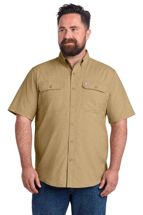 ウェア FreshService L/S RUGBY SHIRT KHAKI Men's Mesa Vented Long Sleeve Snap Shirt | Khaki – KUIU