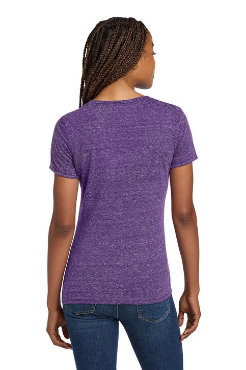 Jerzees Women's Snow Heather Jersey V-Neck T-Shirt | Product | SanMar