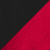 Black/ Deep Red