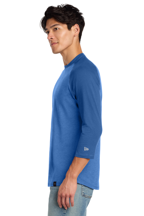 New Era Heritage Blend 3/4-Sleeve Baseball Raglan Tee | Product