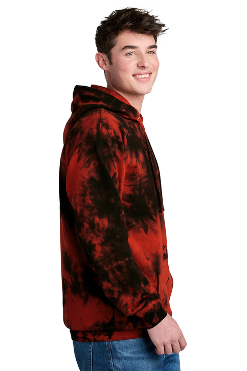 Port & Co Crystal Tie-Dye Pullover Hoodie | Product | SanMar