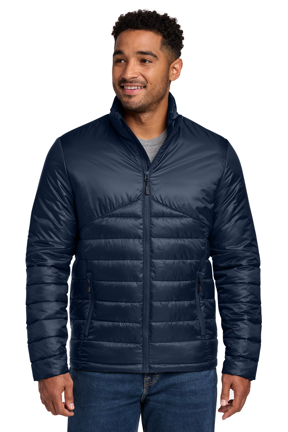 【定価14万】ebure エブール　ロンハーマン　レザージャケット　ブルゾン Eddie Bauer Quilted Jacket | Product | SanMar