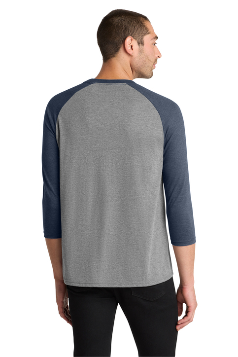 District Perfect Tri 3/4-Sleeve Raglan | Product | SanMar