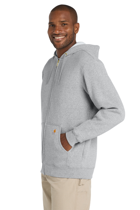 Carhartt Midweight Hooded Zip-Front Sweatshirt | Product | SanMar