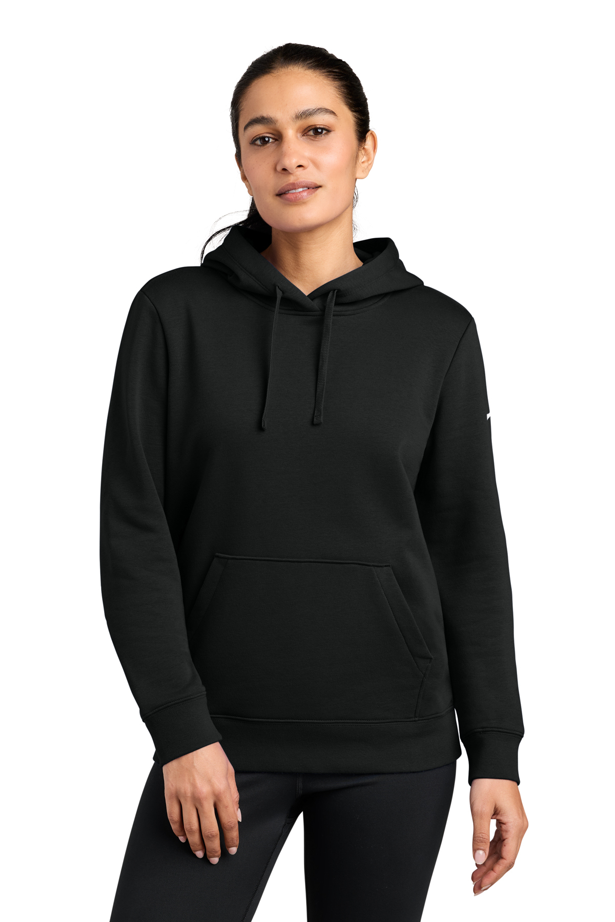 Nike Women's Club Fleece Sleeve Swoosh Pullover Hoodie | Product
