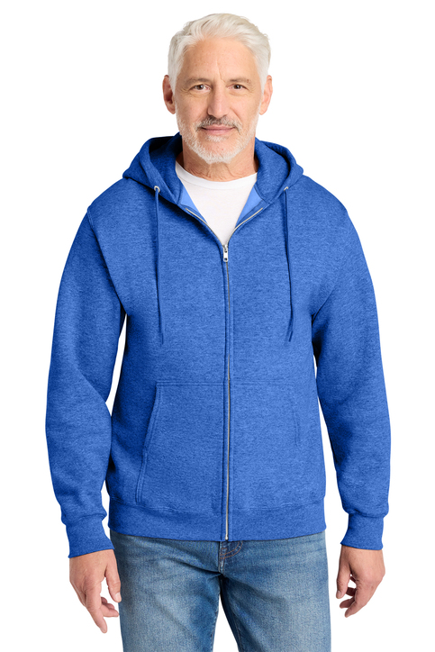 Port & Co Core Fleece Full-Zip Hooded Sweatshirt | Product | Port