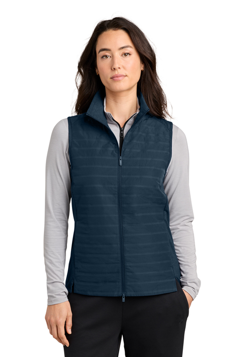 BRIEFING 新品　WOMEN’S HYBRID DOWN VEST M 624Wx724H-75215-RiverBlNv-0-