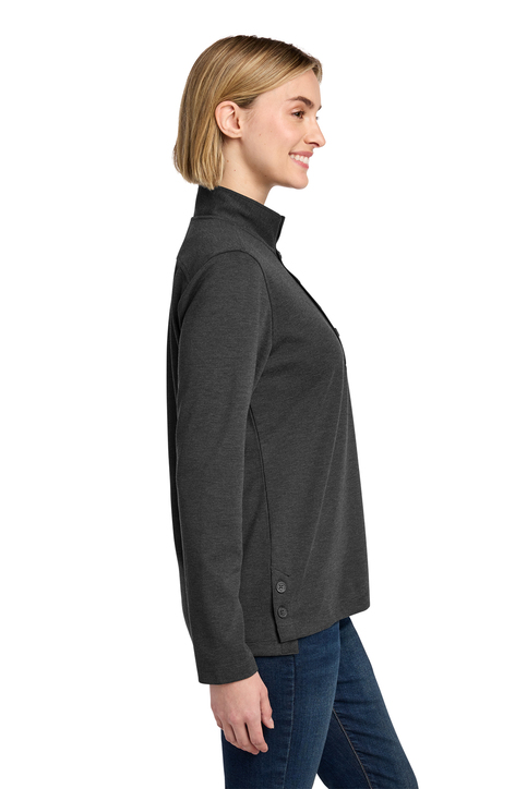 Brooks Brothers Women's Mid-Layer Stretch 1/2-Button | Product