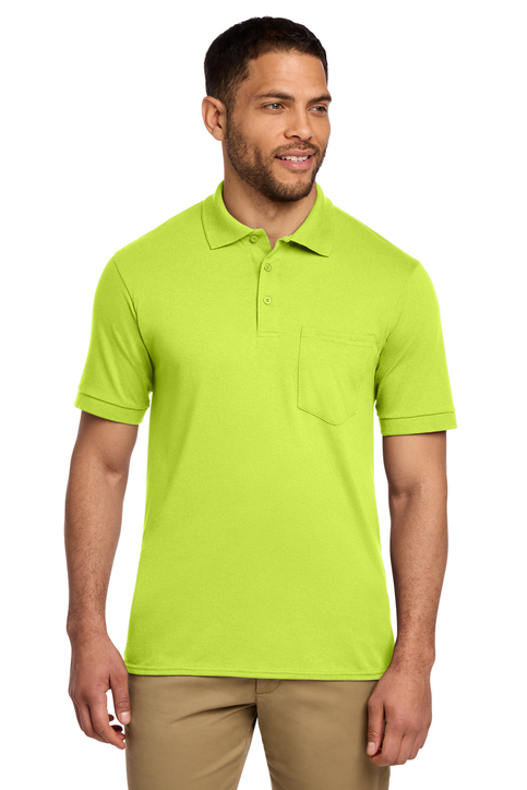 Port & Co Core Blend Jersey Knit Pocket Polo | Product | Port