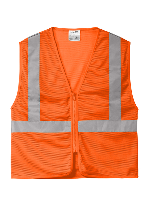 CornerStone ANSI 107 Class 2 Economy Mesh Zippered Vest | Product