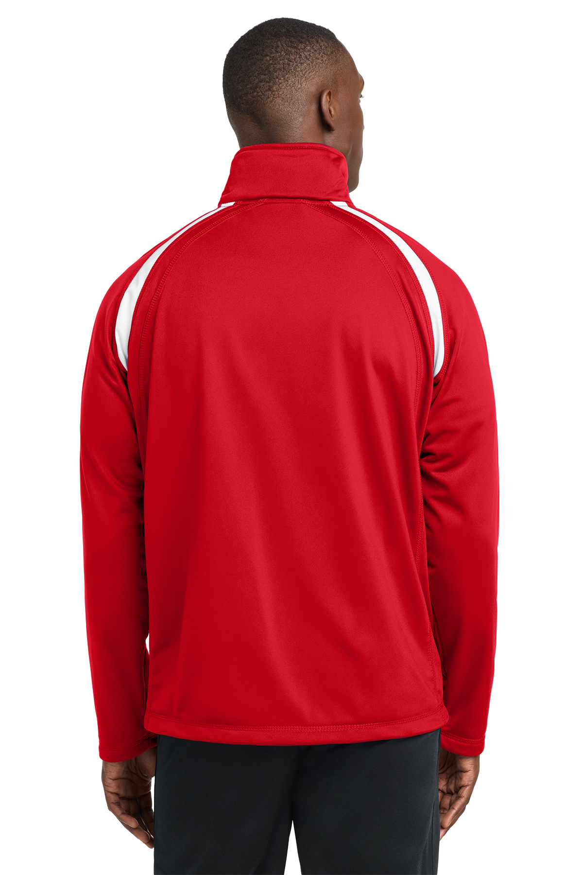 thumbnail image 2 of Identitee Ladies Track Top Jacket - Full Zip Warm Winter Varsity Jumper With Zip Pockets 2 of 4
