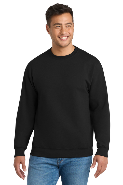 (美品)BRIEFING ポリエステルスウェット　ブラック　S Port & Co Core Fleece Crewneck Sweatshirt | Product | SanMar