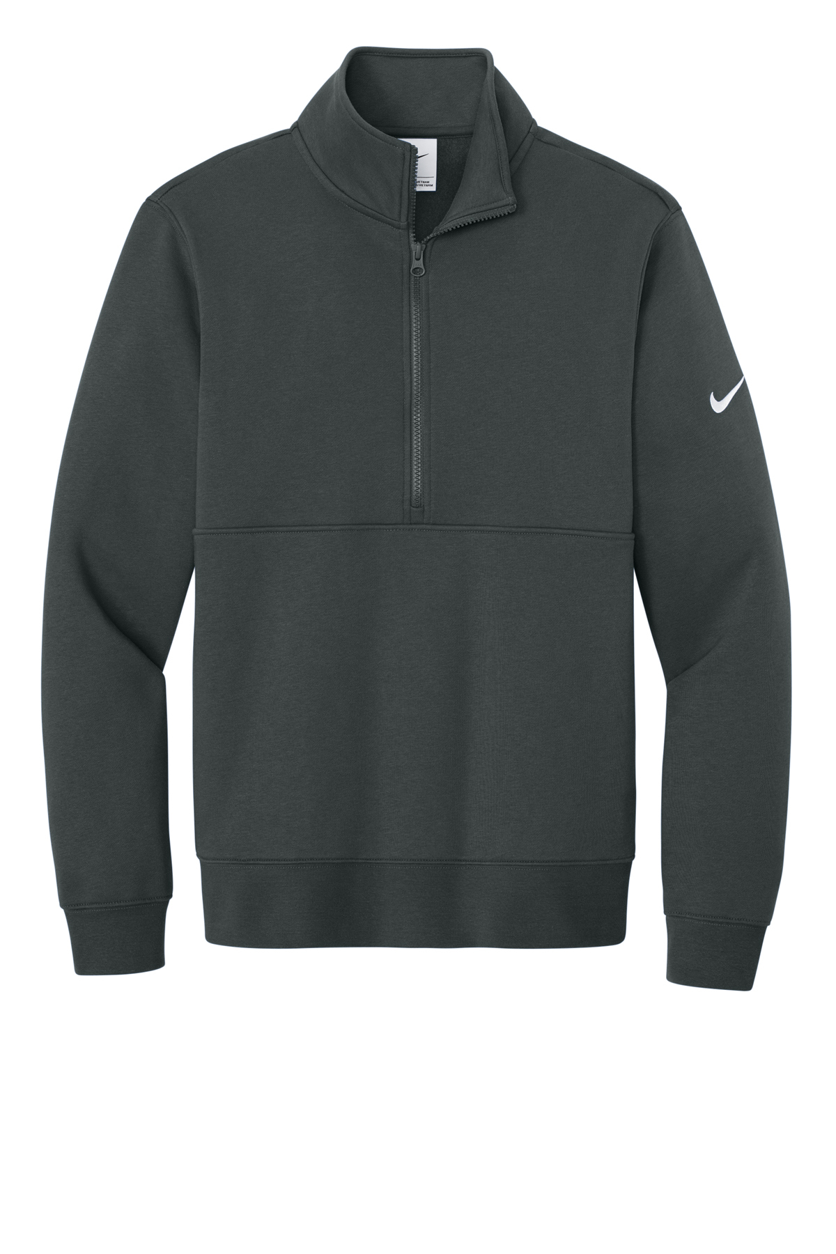 Nike Club Fleece Sleeve Swoosh 1/2-Zip | Product | SanMar