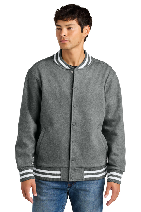 美品　Theory Varsity JKT P グレー Lishow Fashion Varsity Jacket Baseball Letterman Bomber School