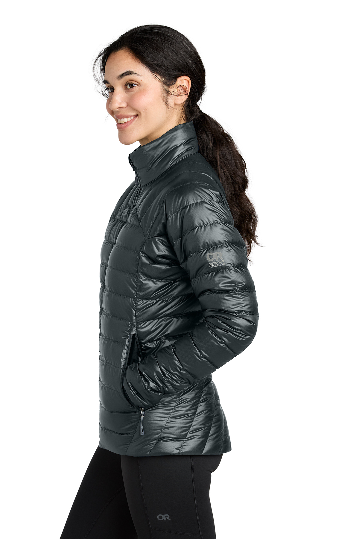 Outdoor Research Women's 800 Tech Down Jacket | Product | SanMar