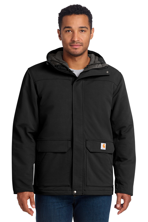 Carhartt Super Dux Insulated Hooded Coat | Product | SanMar