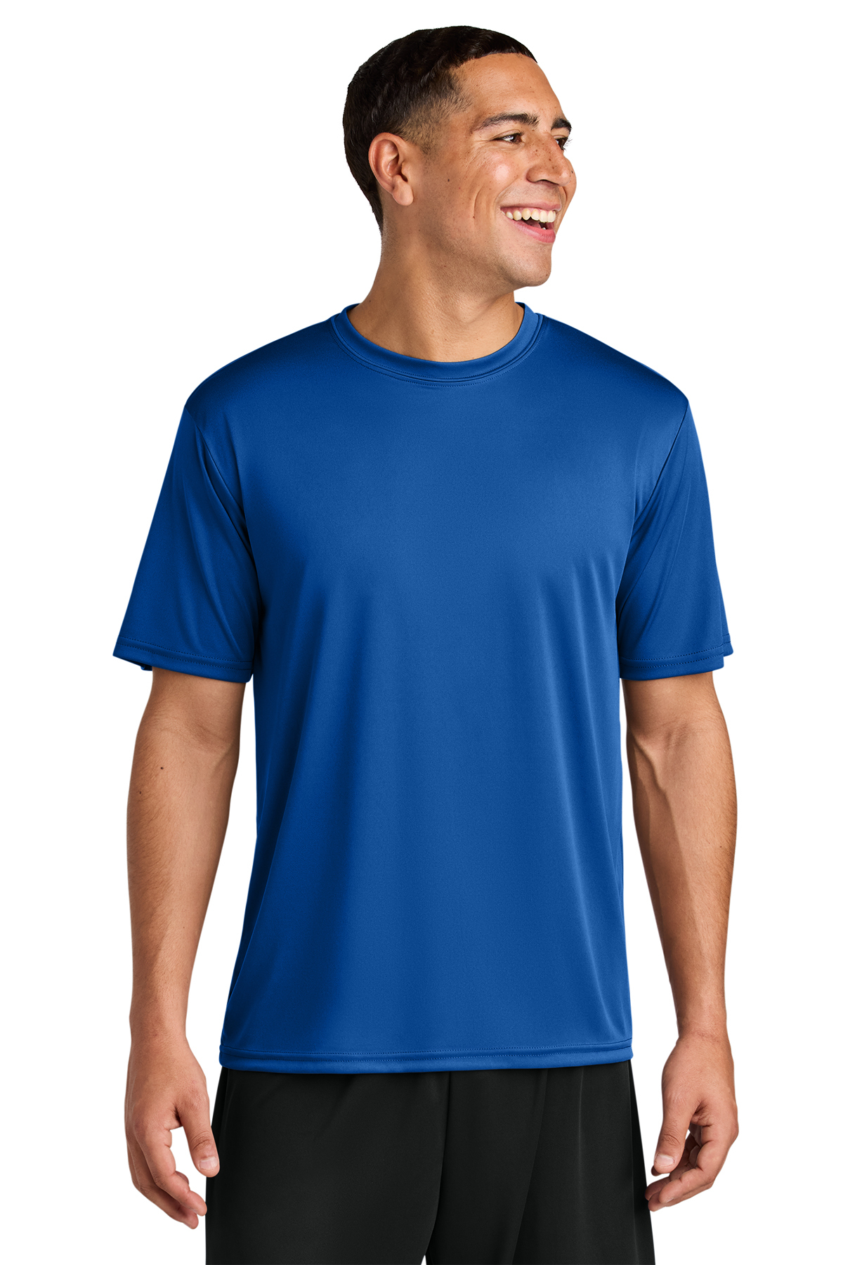 A4 A4N3142 Cooling Performance Short Sleeve Tee - Royal