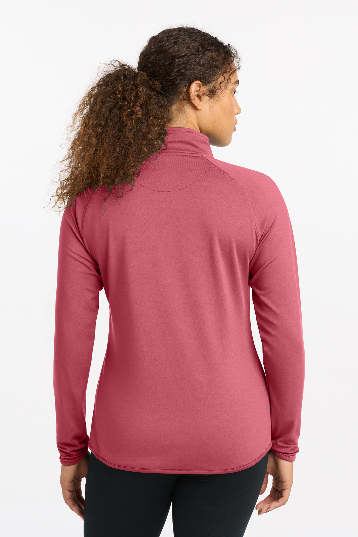 Sport-Tek Women's Sport-Wick Stretch 1/4-Zip Pullover