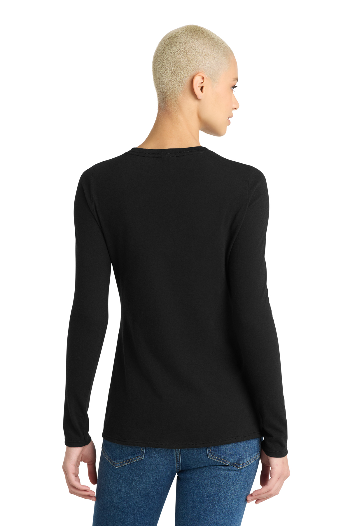 District Women's Very Important Tee Long Sleeve V-Neck | Product