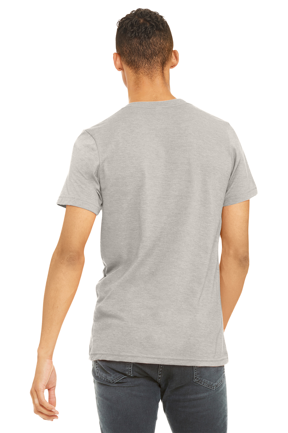 BELLA+CANVAS Unisex Heather CVC Short Sleeve Tee | Product | SanMar