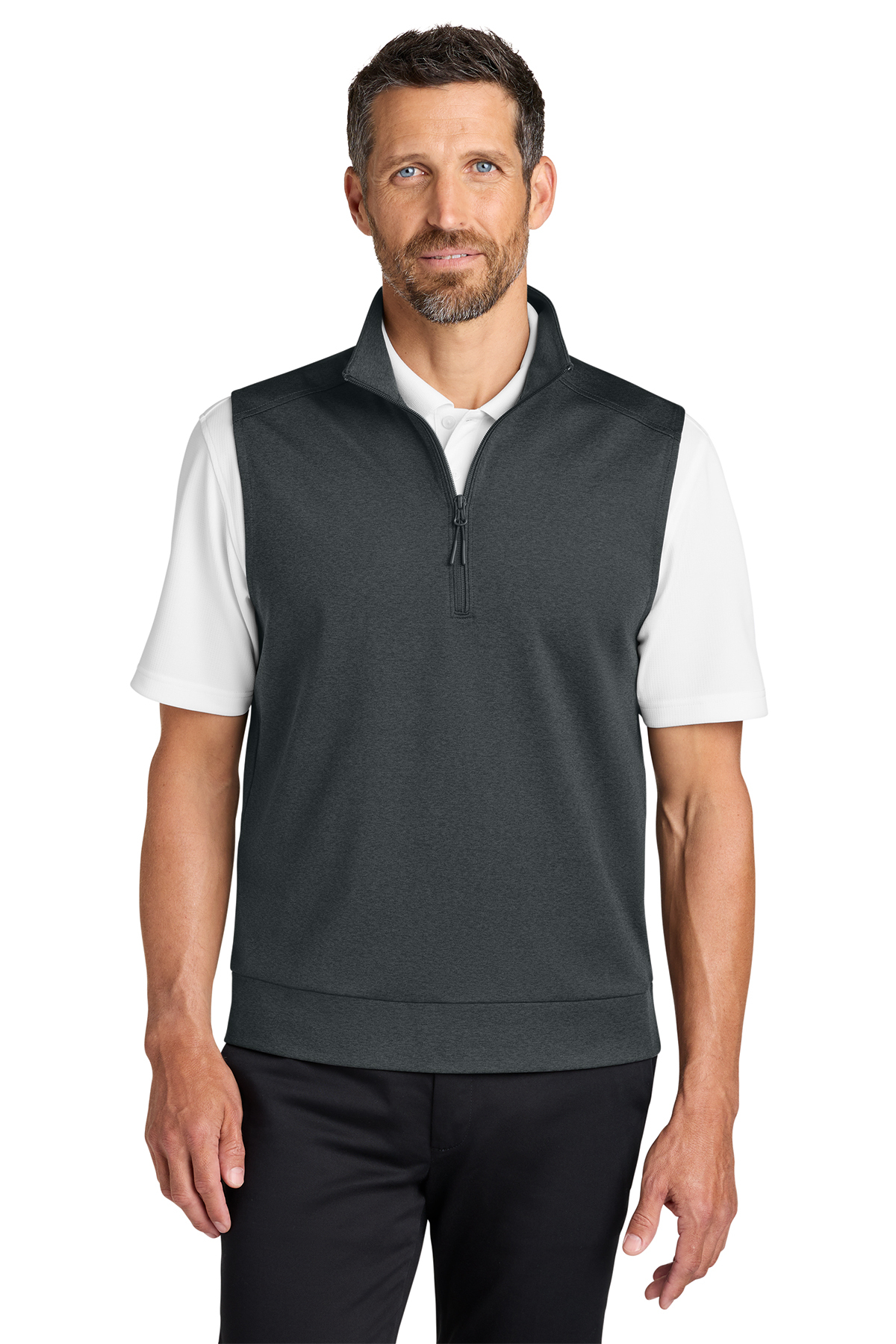 Port Authority C-FREE Double Knit 1/4-Zip Vest | Product | Port