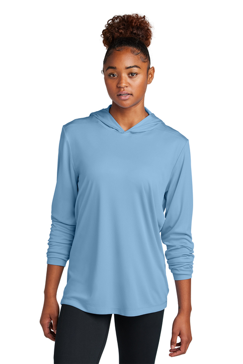 Sport-Tek Posi-UV Pro Long Sleeve Hoodie | Product | SanMar