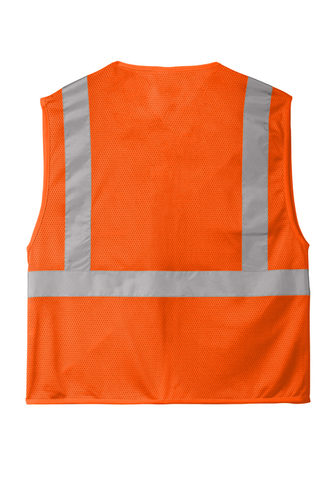 CornerStone ANSI 107 Class 2 Economy Mesh Zippered Vest | Product