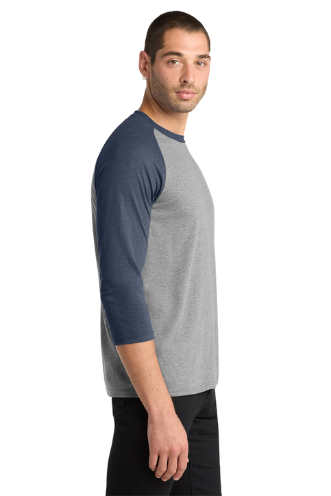 District Perfect Tri 3/4-Sleeve Raglan | Product | SanMar
