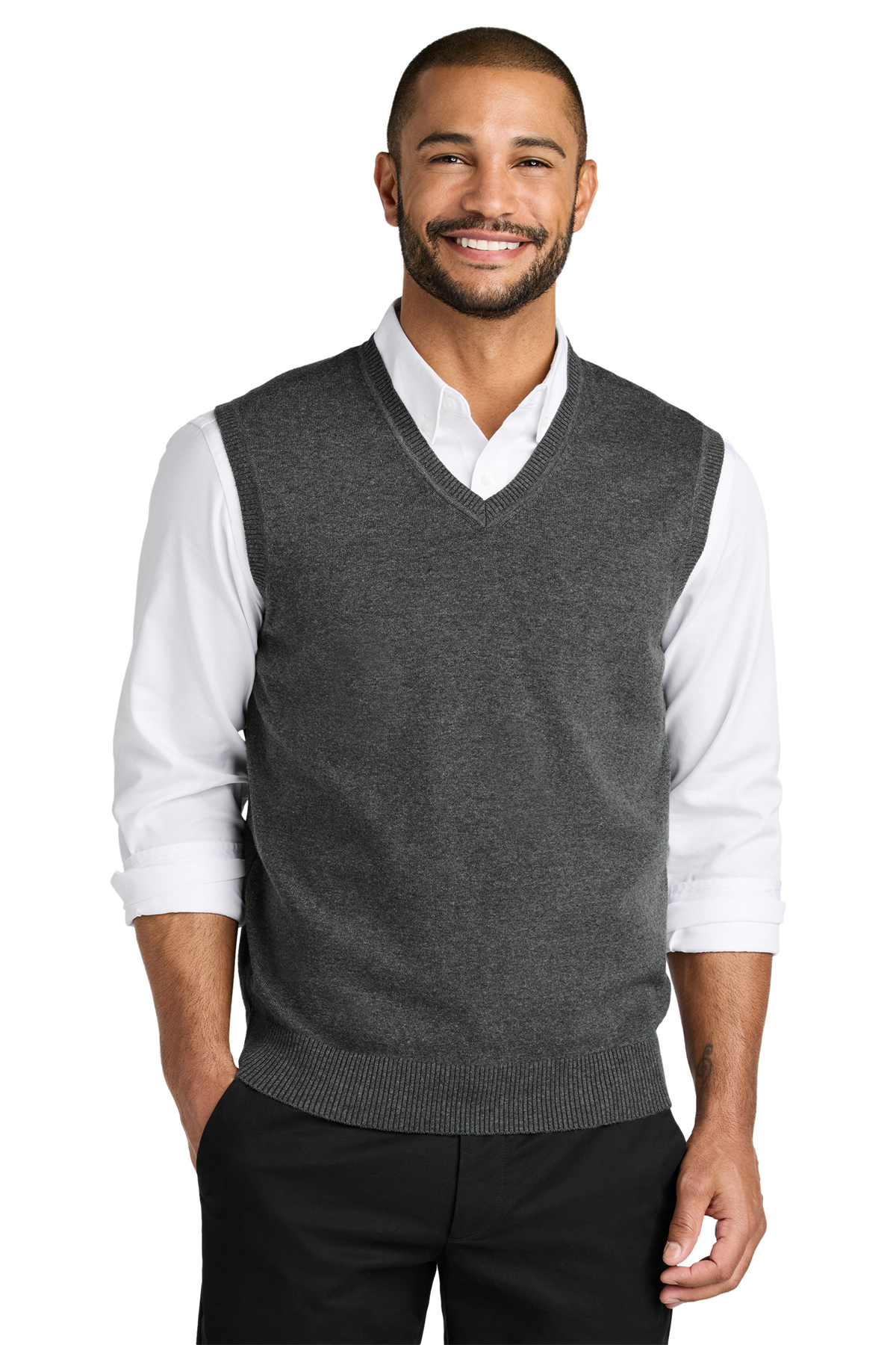 Port Authority Easy Care Sweater Vest Product Port Authority