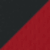 Black/ Deep Red