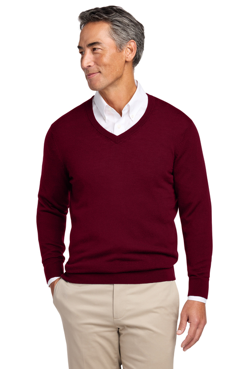 Brooks Brothers Women's Washable Merino V-Neck Sweater | Product