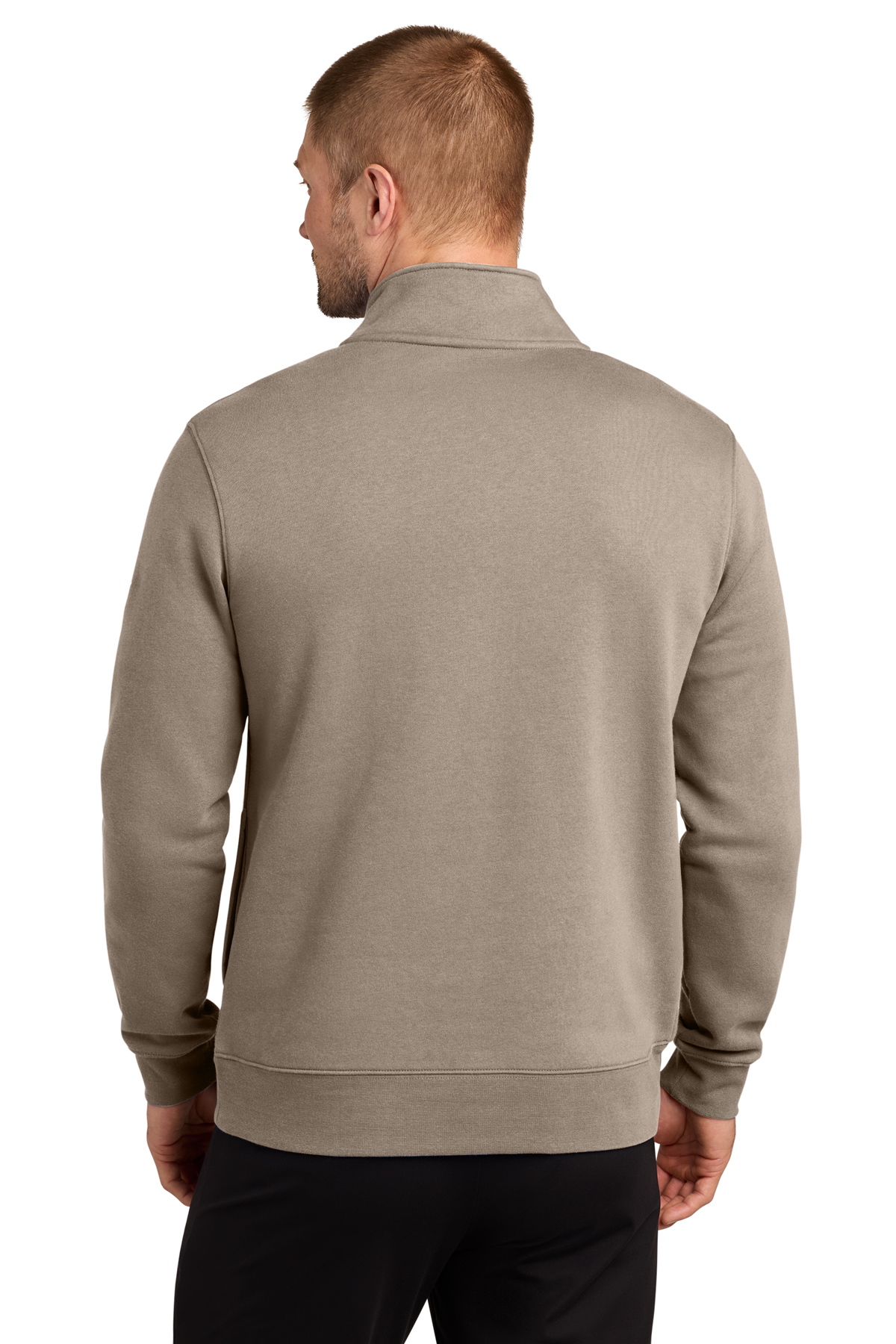 Nike Club Fleece Sleeve Swoosh 1/2-Zip | Product | SanMar