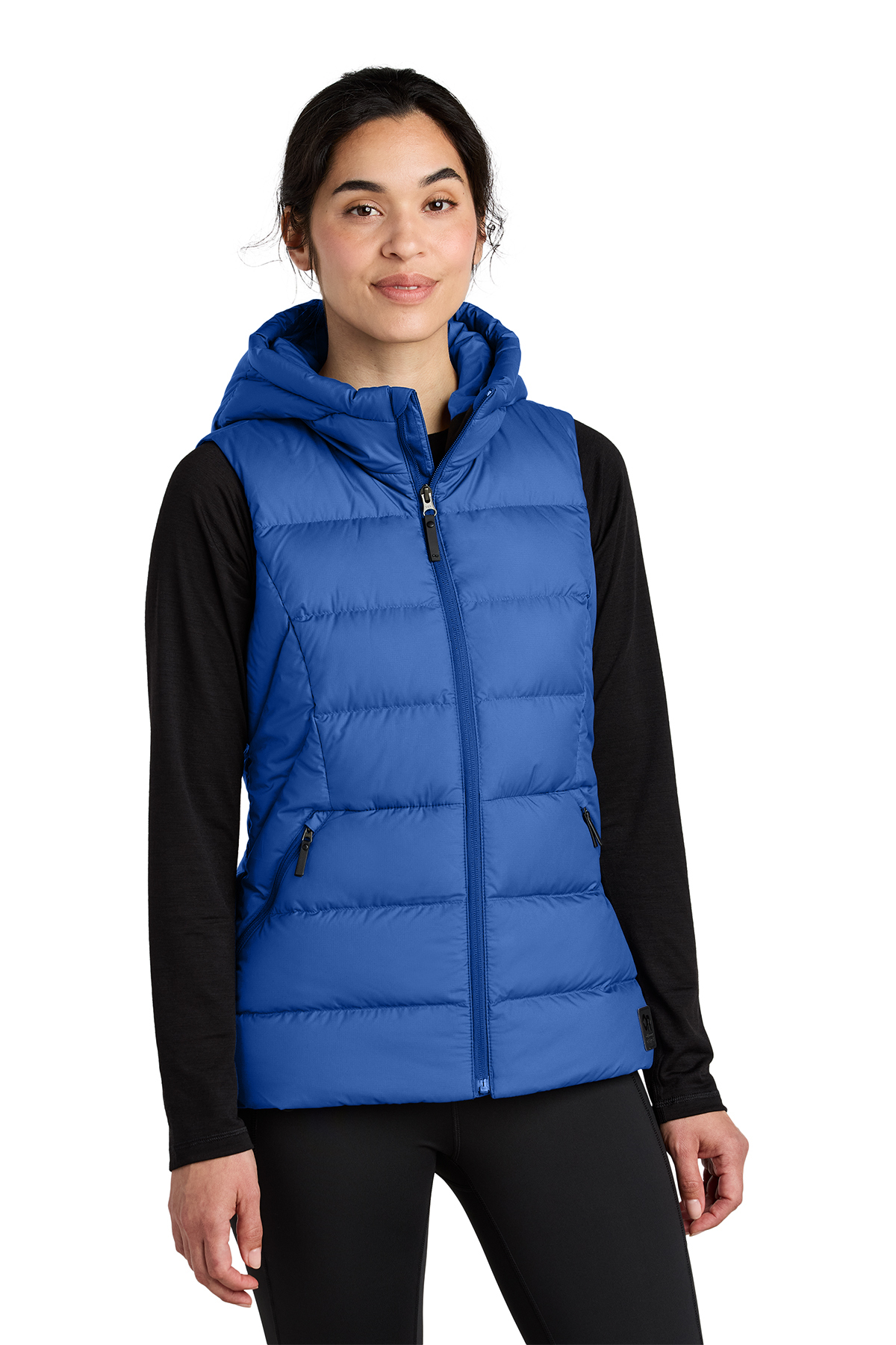 Outdoor Research Women's Coldsnap Hooded Down Vest | Product | SanMar