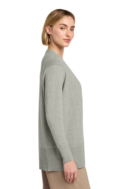 Brooks Brothers Women's Cotton Stretch Long Cardigan Sweater