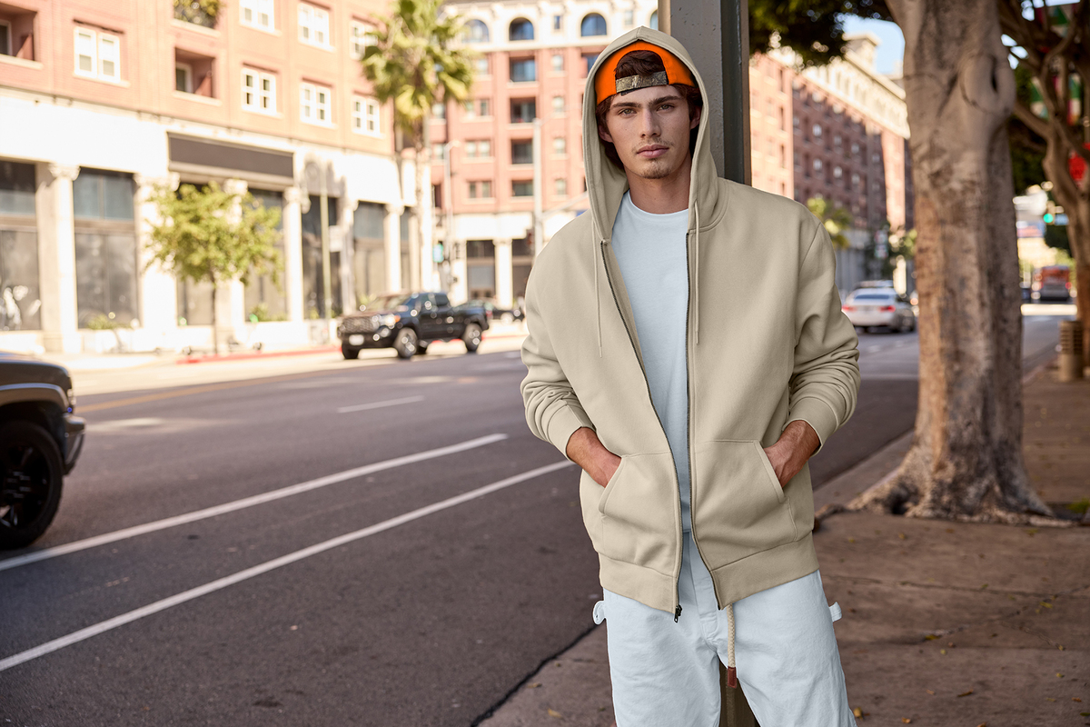 District MelloFleece Full-Zip Hoodie | Product | SanMar