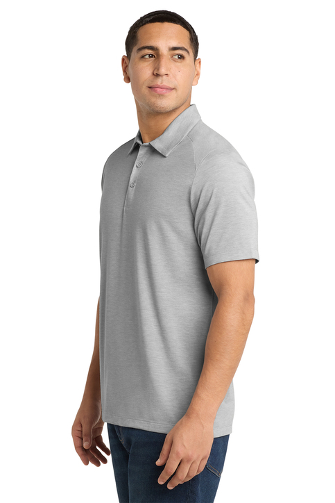 トップス ANCELLM S/S POLO SHIRT GRAY 1 Gray Classic Polo – Primo Golf Apparel