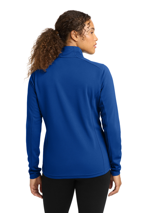 Sport-Tek Women's Sport-Wick Textured 1/4-Zip Pullover | Product