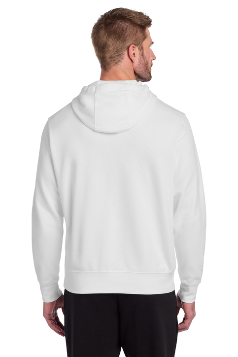 nike club pullover hoodie white