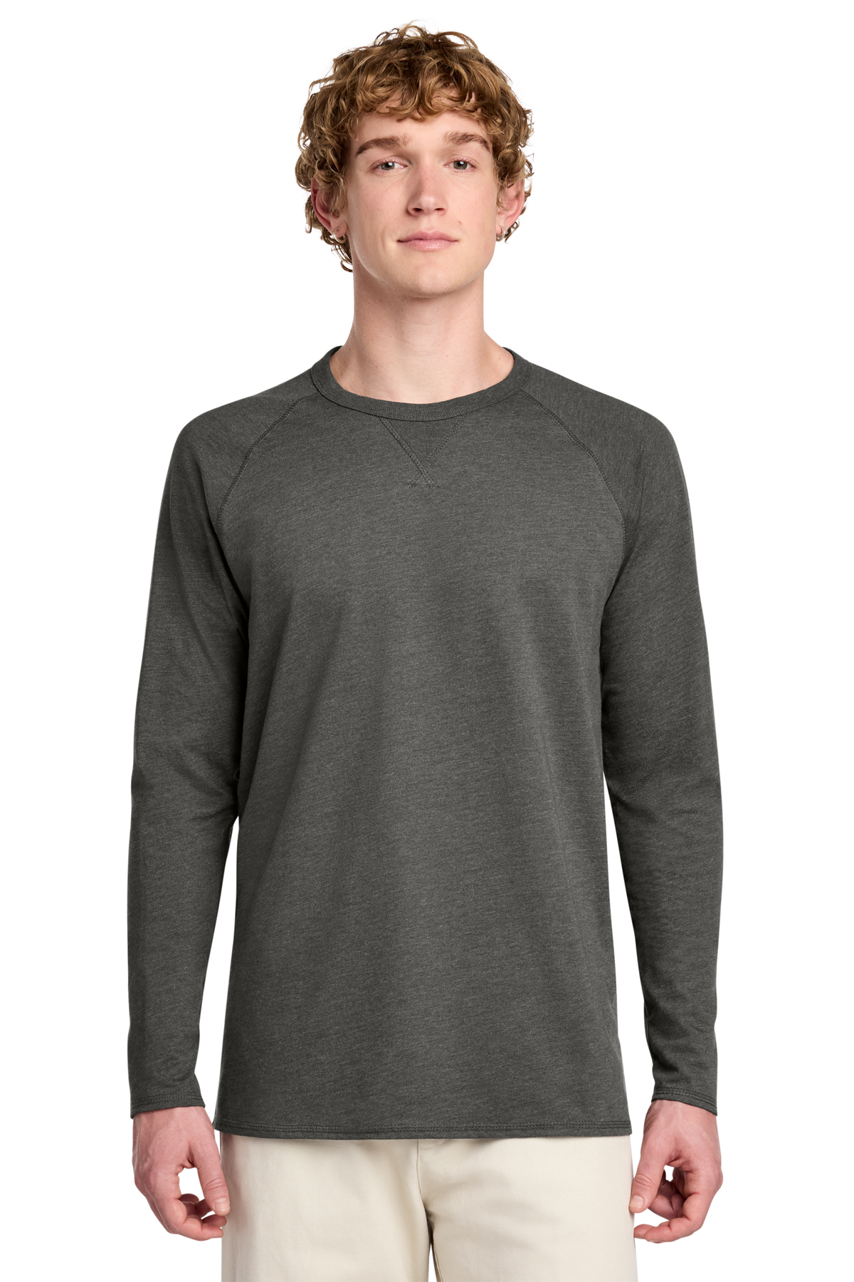 District Featherweight French Terry Long Sleeve Crewneck | Product