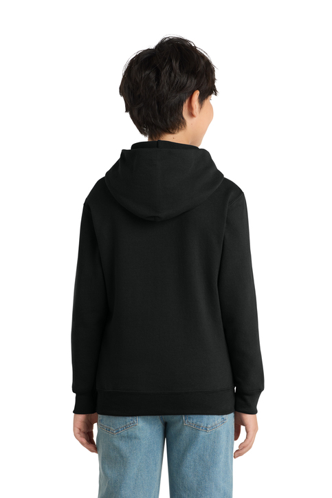 Port & Co Youth Core Fleece Pullover Hooded Sweatshirt | Product