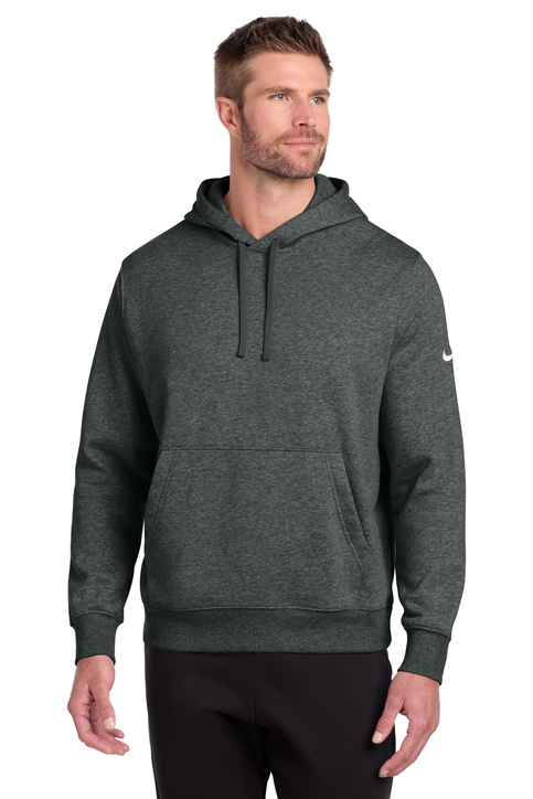 Nike Club Fleece Sleeve Swoosh Full-Zip Hoodie | Product | SanMar